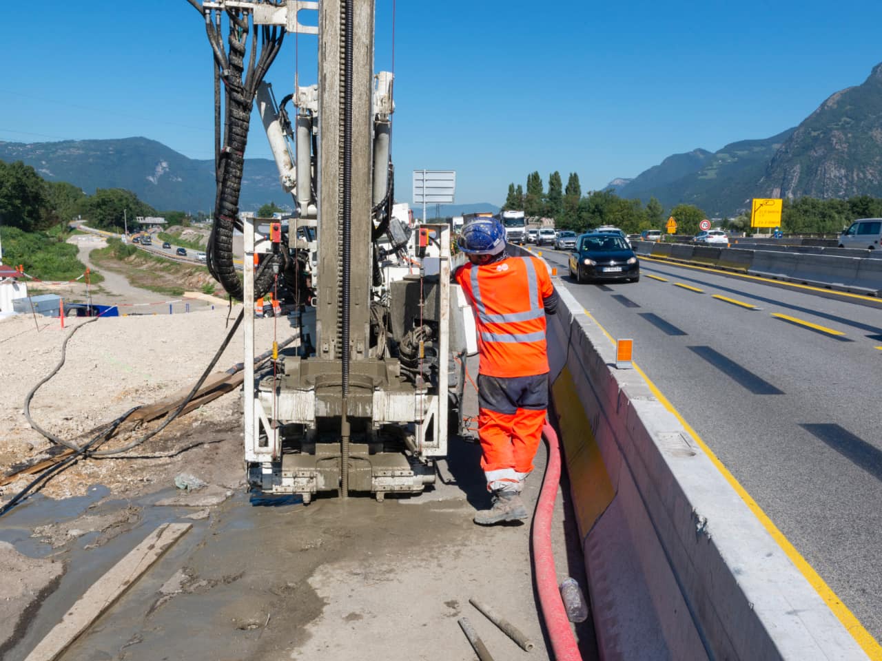 les travaux sur le viaduc de l’Isère ont débuté