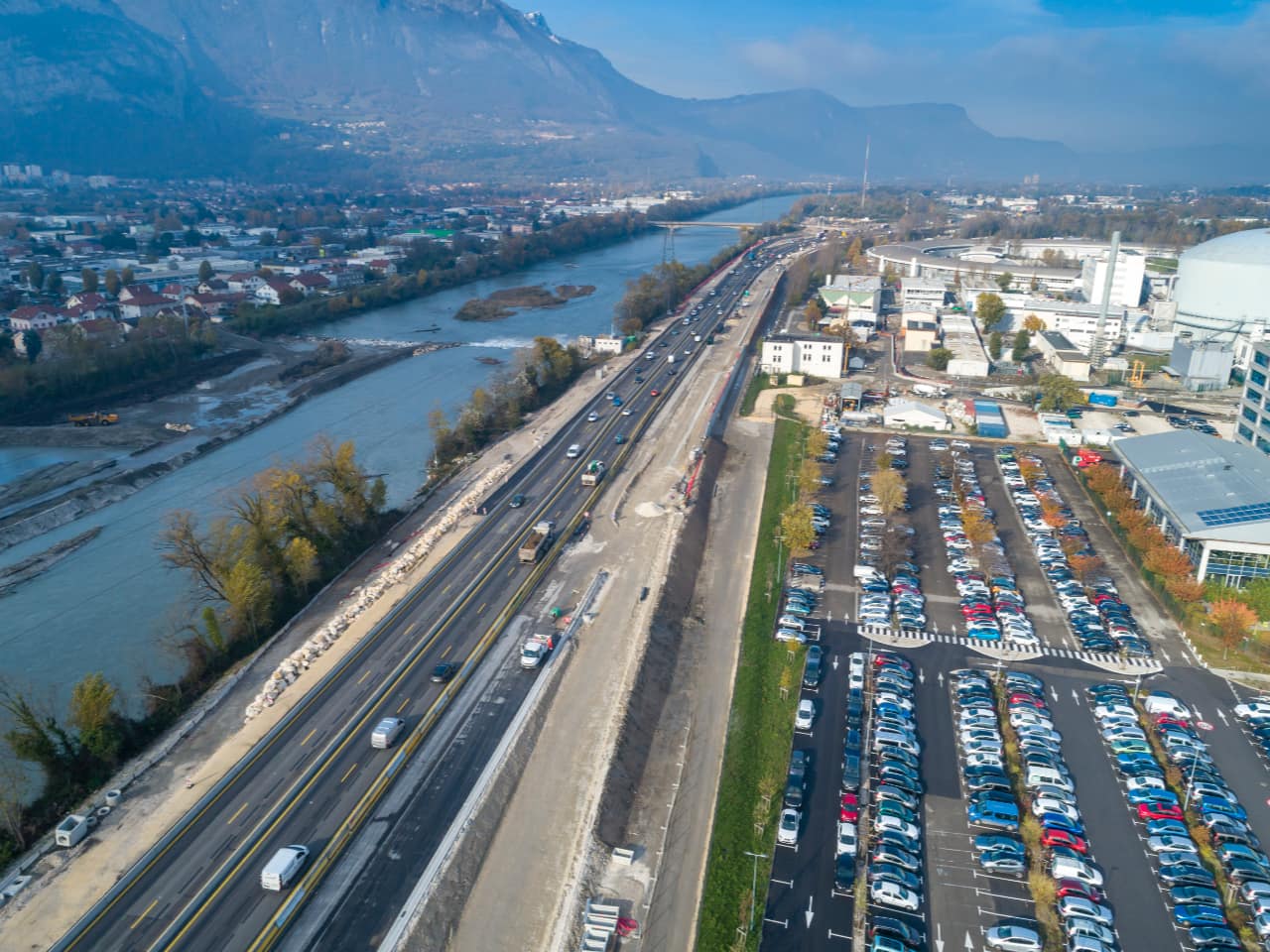 secteur Vercors vu du ciel
