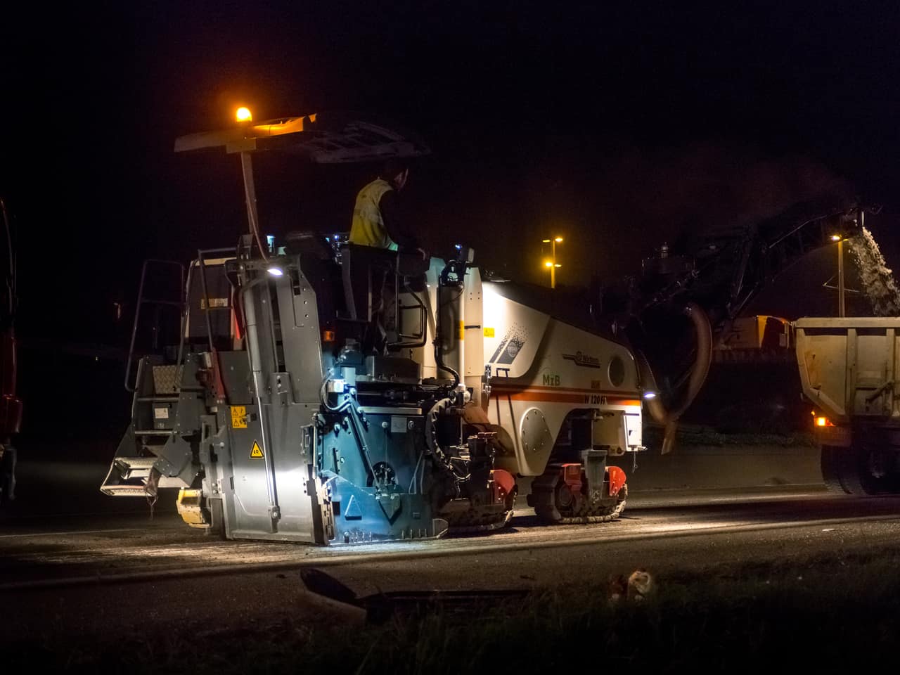 A480 travaux de nuit