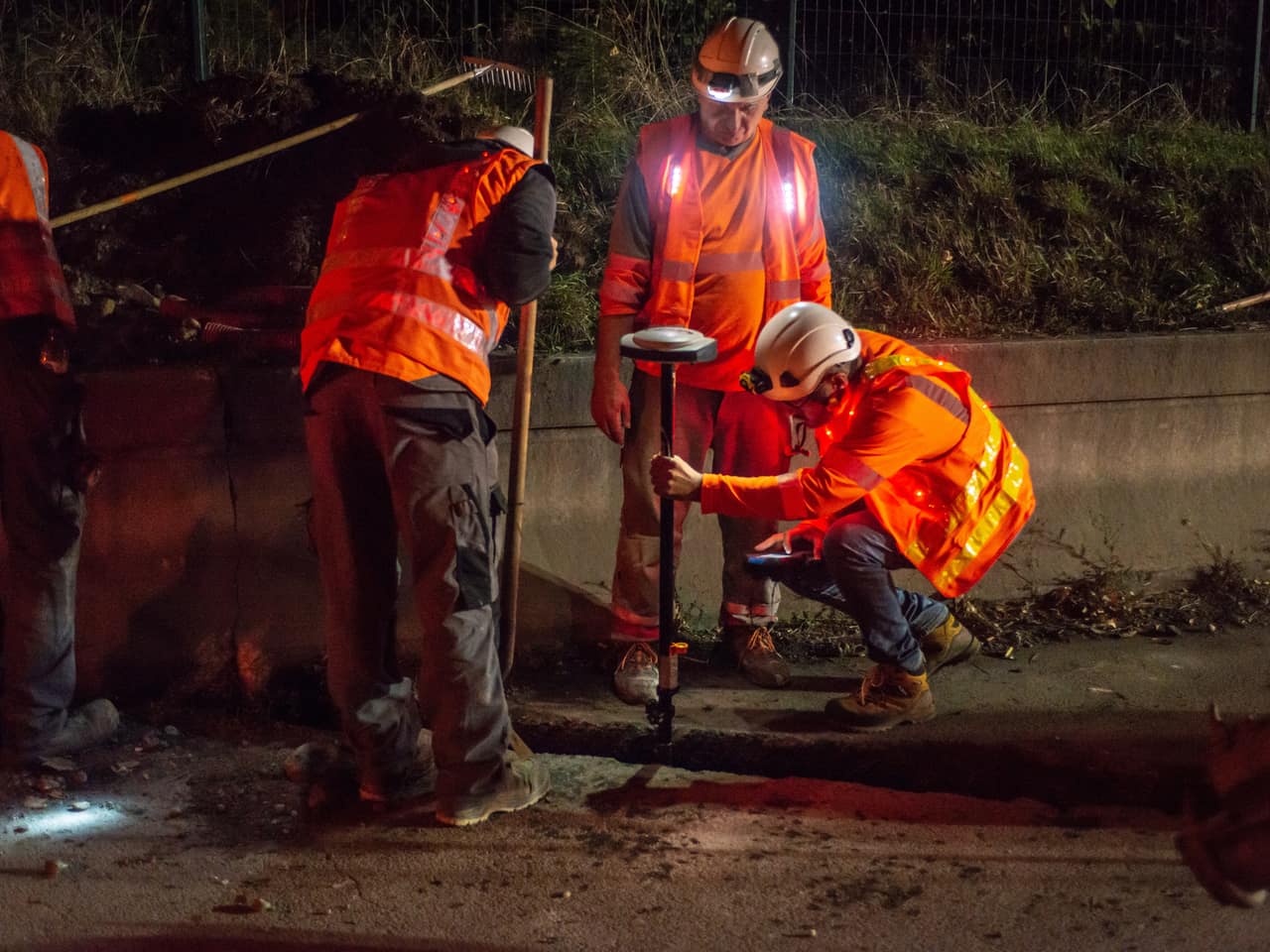 A480 travaux de nuit