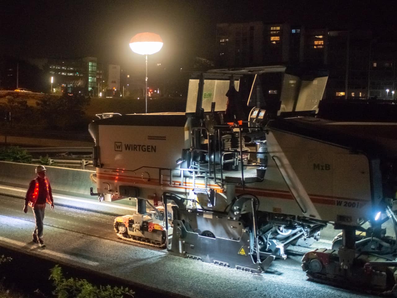 A480 travaux de nuit