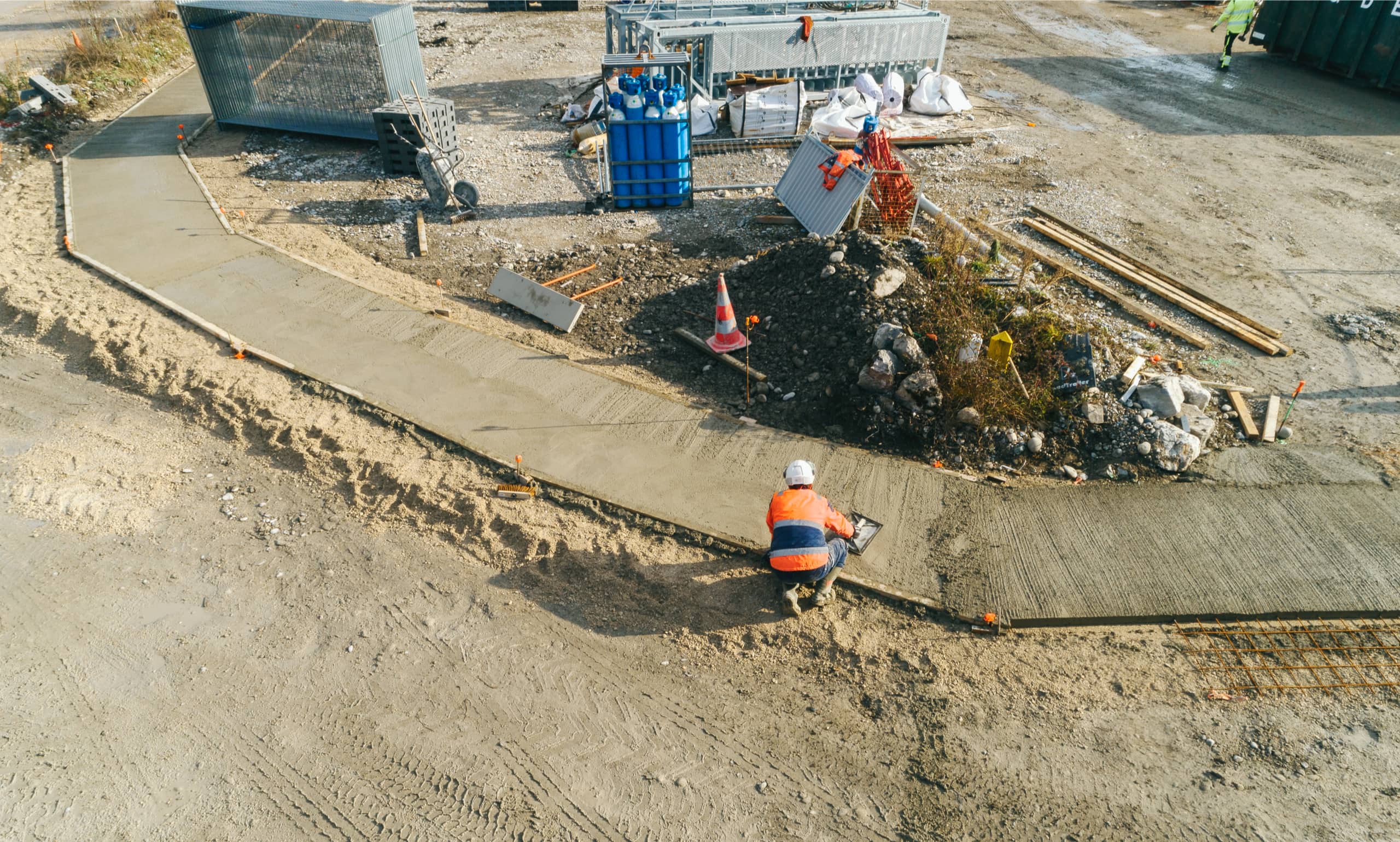 finalisation de la piste cyclable sur la rive droite de l'Isère à Grenoble