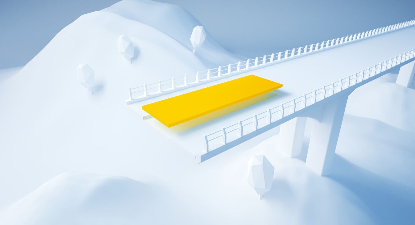 Illustration glossaire APRR : Tablier d'un pont