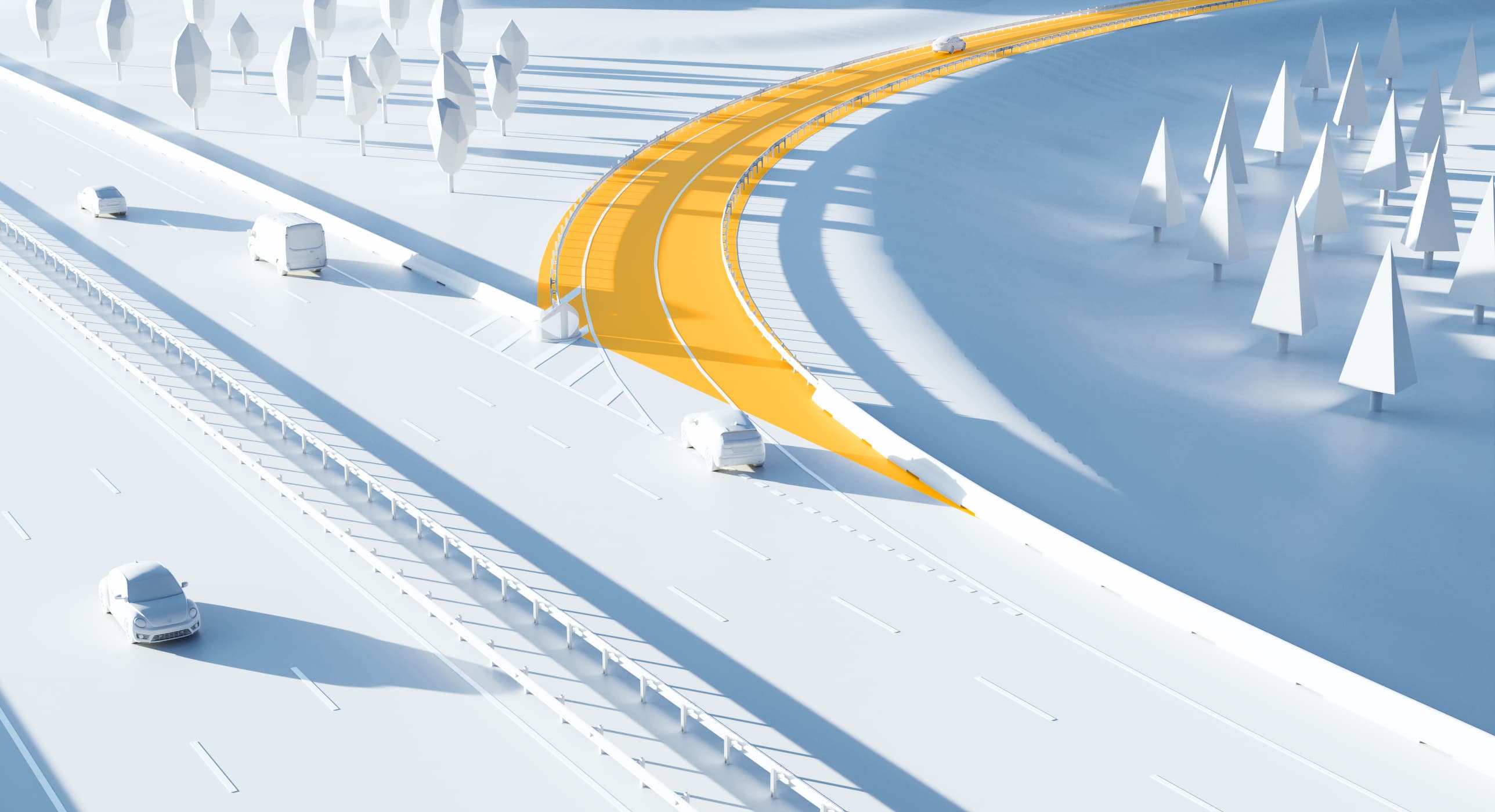 Illustration 3D : bretelle