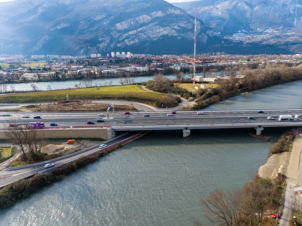 Réfection de la piste cyclable dans le secteur du quartier des Martyrs