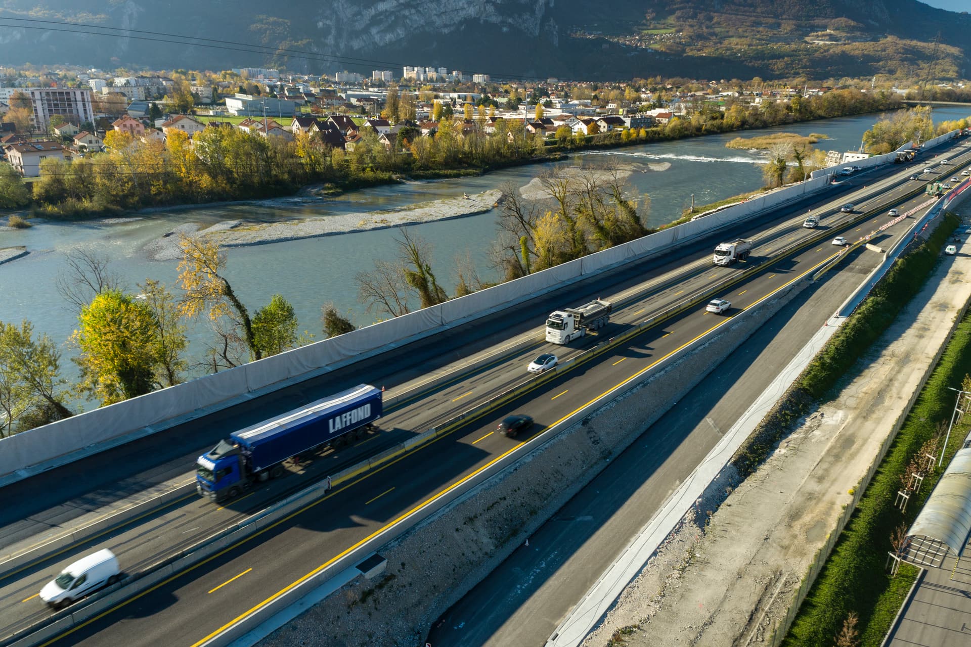 Aménagement de la bretelle d'entrée autoroutière Horowitz sur l'autoroute intégrée A480